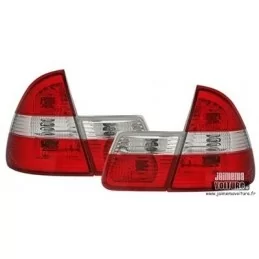 Rear Lights BMW E46 Touring Crystal Red White