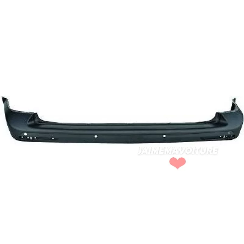 Rear bumper VW T5 T6 Multivan / Caravelle after 2011 black with pdc