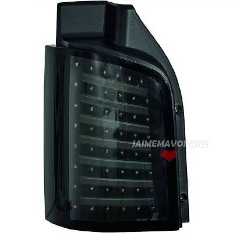 Rear lights bars Black led smoked VW T5 2010 - 2015 Rear lights bars Black led smoked VW T5 2010 - 2015