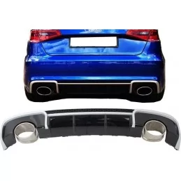 Diffuser bumper rear Audi A3 RS3 8V 2012-2015