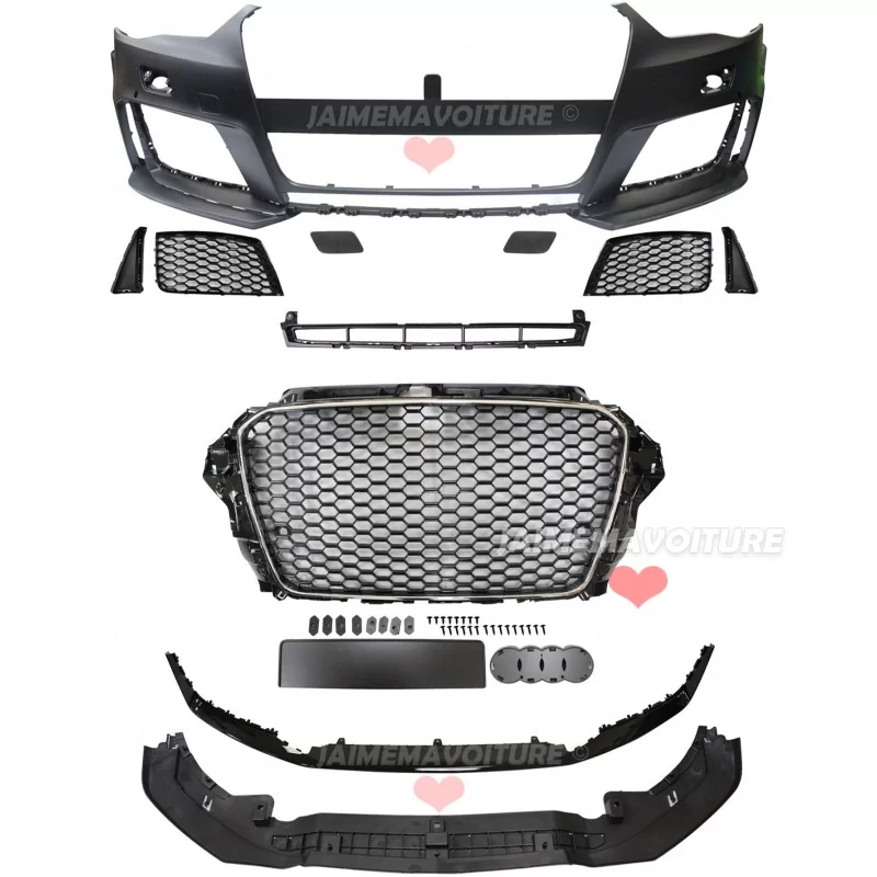 Audi RS3 sedan front bumper