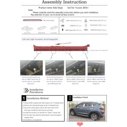 Marche pied latéral Hyundai Tucson 2015-2018
