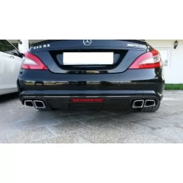 Mercedes class C AMG E63 exit alu chrome exhaust tip