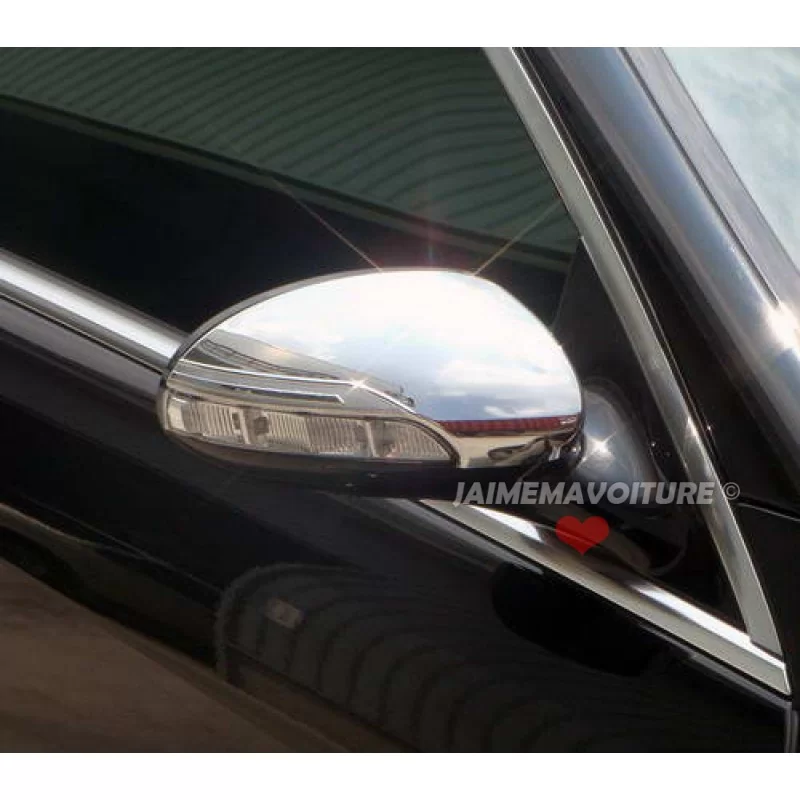 Cubierta espejos cromados Mercedes CLS / CL / S 2005-2009 clase Cubierta espejos cromados Mercedes CLS / CL / S 2005-2009 clase