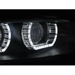 Front headlight xenon angel eyes BMW series 3 E92 E93