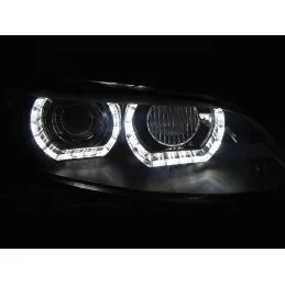 Fari anteriori angel eyes allo xeno BMW Serie 3 E92 E93