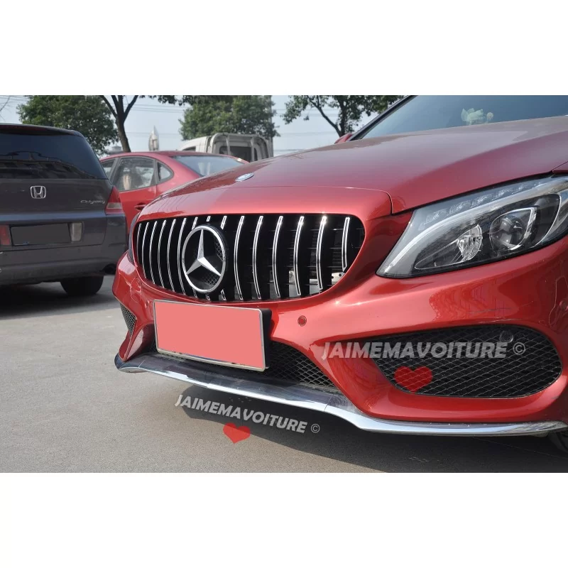 Grille calandre Panamericana Mercedes classe C 2014 2015 2016 2017 2018