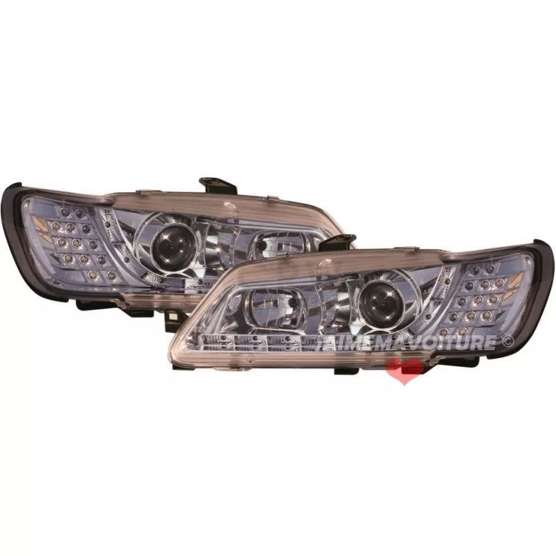 Duivelsogen Peugeot 306 Chroom Led