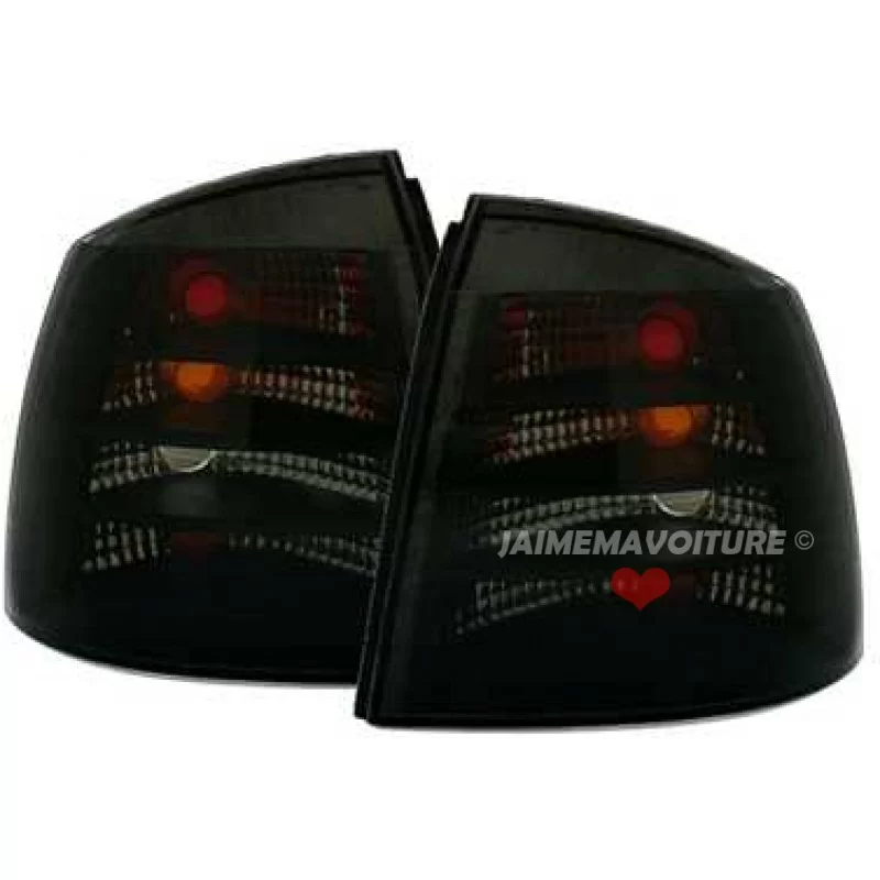Opel Astra G Smoked Rear Lights 1447 Opel Astra G Smoked Rear Lights 1447