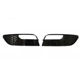 RS Fog Grilles for Audi A3 2012-2016 - Black