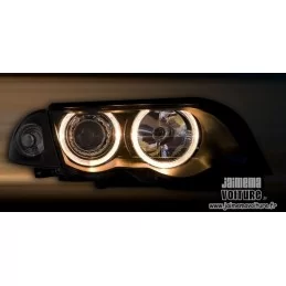 Headlights Angel eyes BMW 3 series front