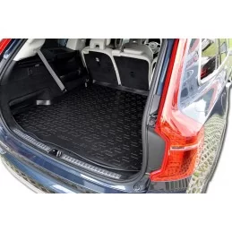 Rubber boot mats for Volvo XC90 2015-2019