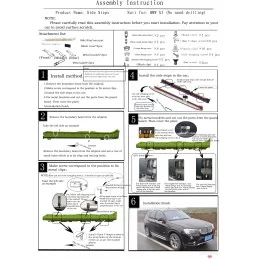 Estribo para BMW X3 F25 2010-2014