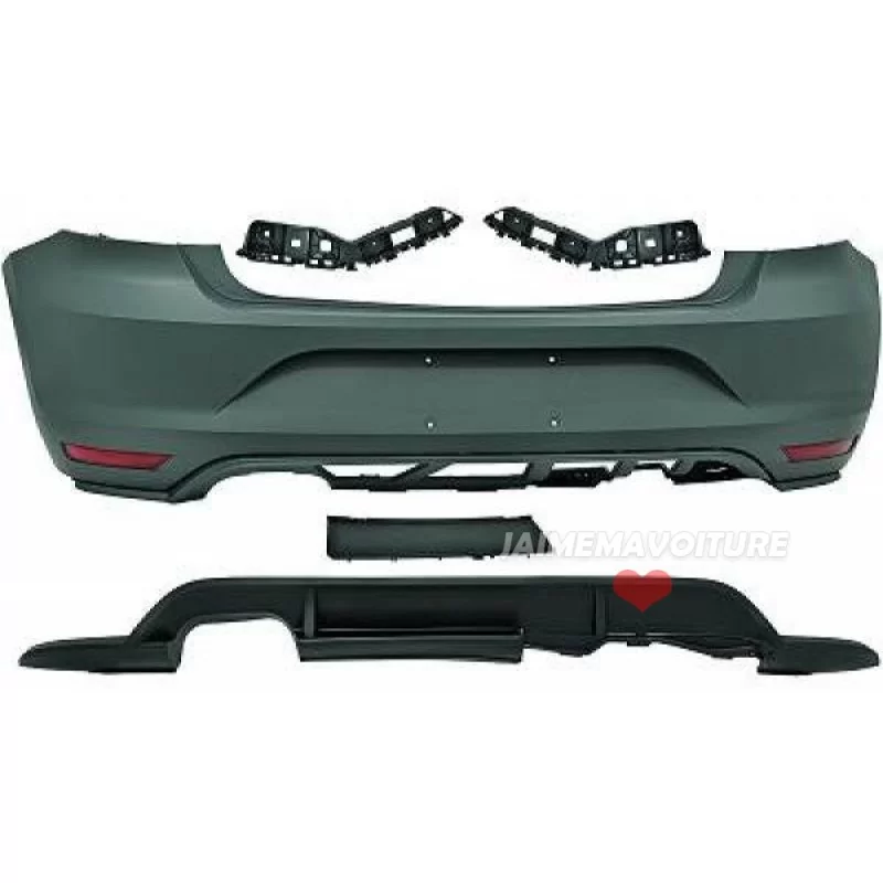 Rear bumper VW Polo 6C GTI Sport tuning