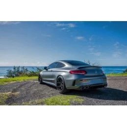 Actualización parachoques trasero Mercedes Clase C C205 AMG Coupe C63 2015-2018