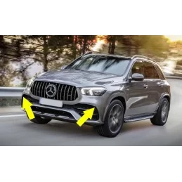 Front bumper upgrade Mercedes GLE W167 look GLE63 AMG