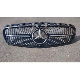 Diamond for Mercedes class A W176 grille - black chrome