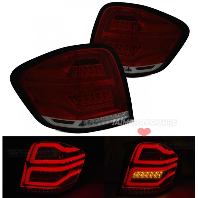 Mercedes ML LED tail lights 2005 2006 2007 2008