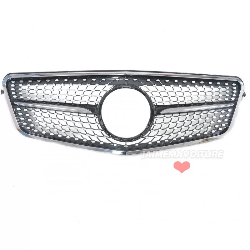 Diamant-Kühlergrill Mercedes E-Klasse W212 2009-2013