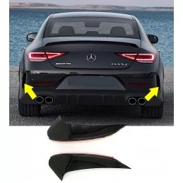 Uppgradering av bakre stötfångare Mercedes CLS C257 look CLS63 AMG
