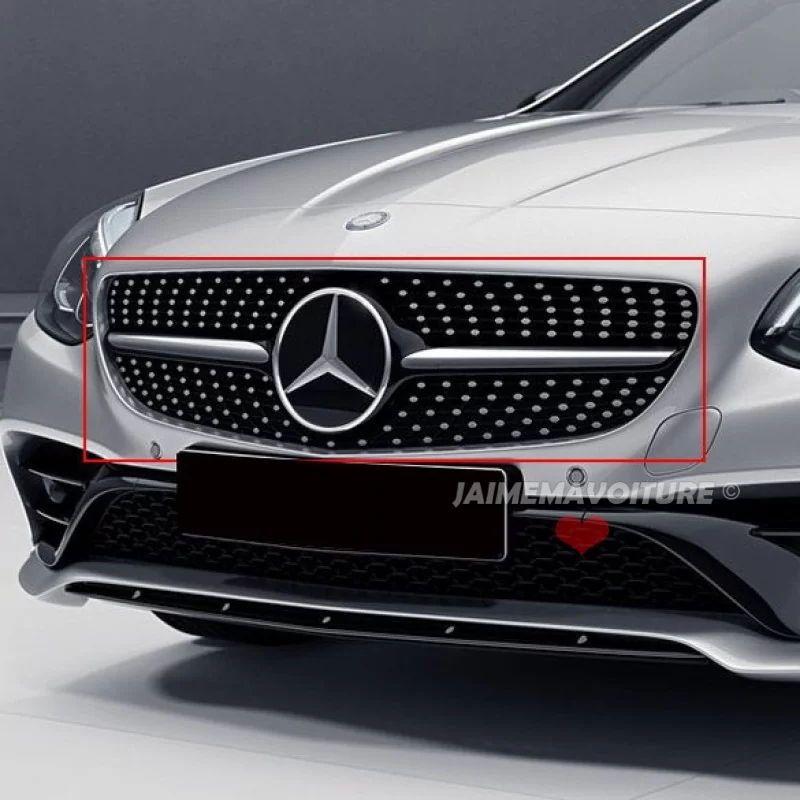 Diamant-Kühlergrill Mercedes SLC R172 2016-2019