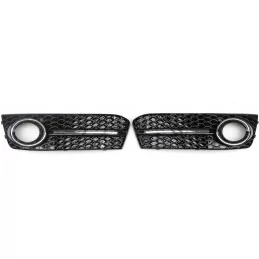 RS4 honeycomb fog grilles Audi A4 B8