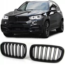 BMW X5 X6 F15 F16 M Zwarte dubbele grille