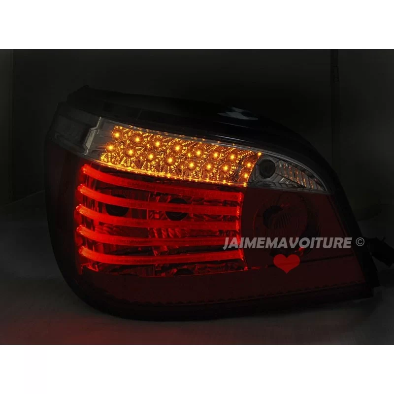 BMW 5 Series E60 dynamic flashing LED headlights