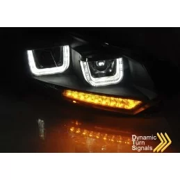 Phares avants U-led et clignotants dynamiques Golf 6