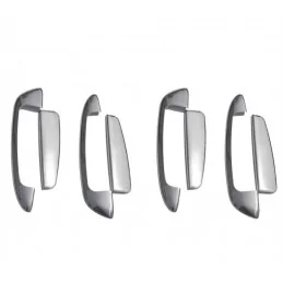 Door handles chrome stainless steel Fiat Punto Evo 2008 2009 2010 2011 2012