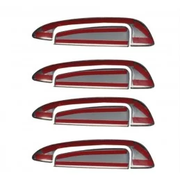 Door handles chrome stainless steel Fiat Punto Evo 2008 2009 2010 2011 2012