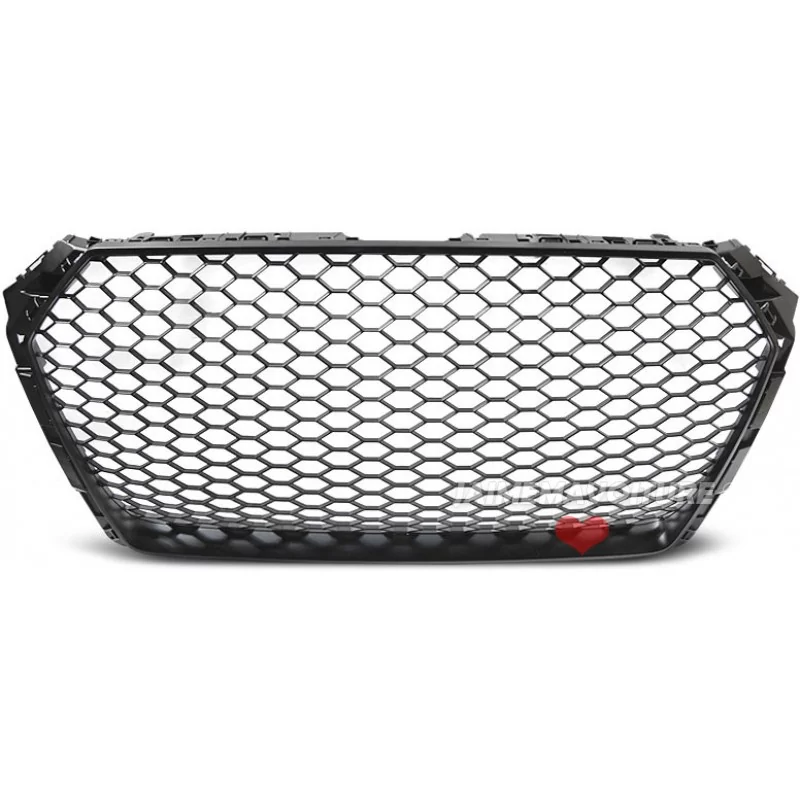 Audi A4 B9 RS4 Black painted grille