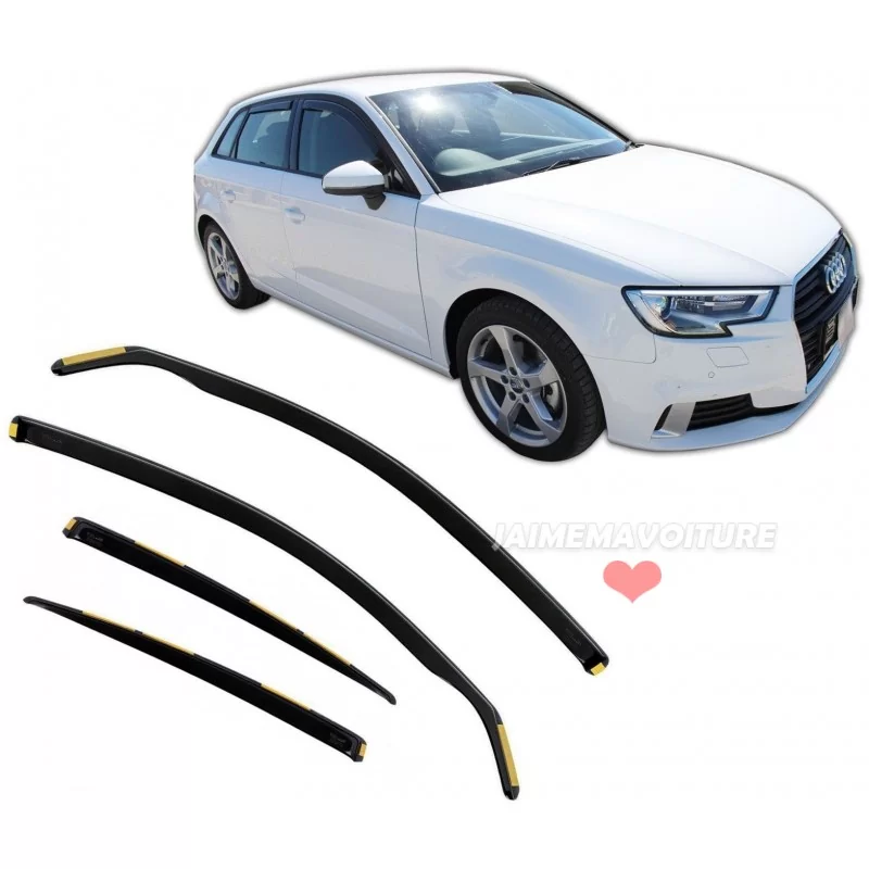 Spoilers delanteros y traseros para AUDI A3 SPORTBACK 2012-2018