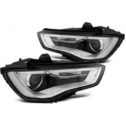 Faros delanteros led tube Audi A3 2012 2013 2014 2015 2016 xenon look