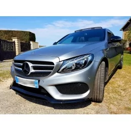 Lame pour pare-chocs avant AMG Mercedes classe C W205 2014-2018