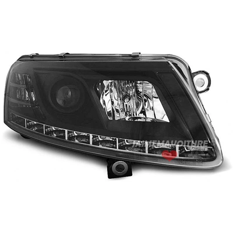 Front lights LEDs look xenon Audi A6 4F Devil eyes Front lights LEDs look xenon Audi A6 4F Devil eyes
