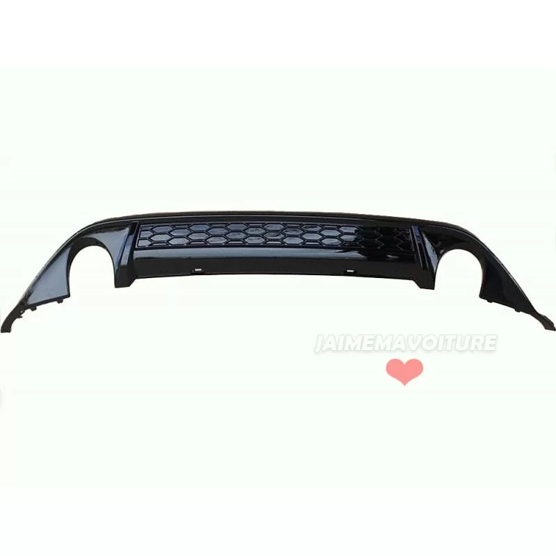 Rear bumper diffuser VW Golf 7 black GTI look 2012-2017