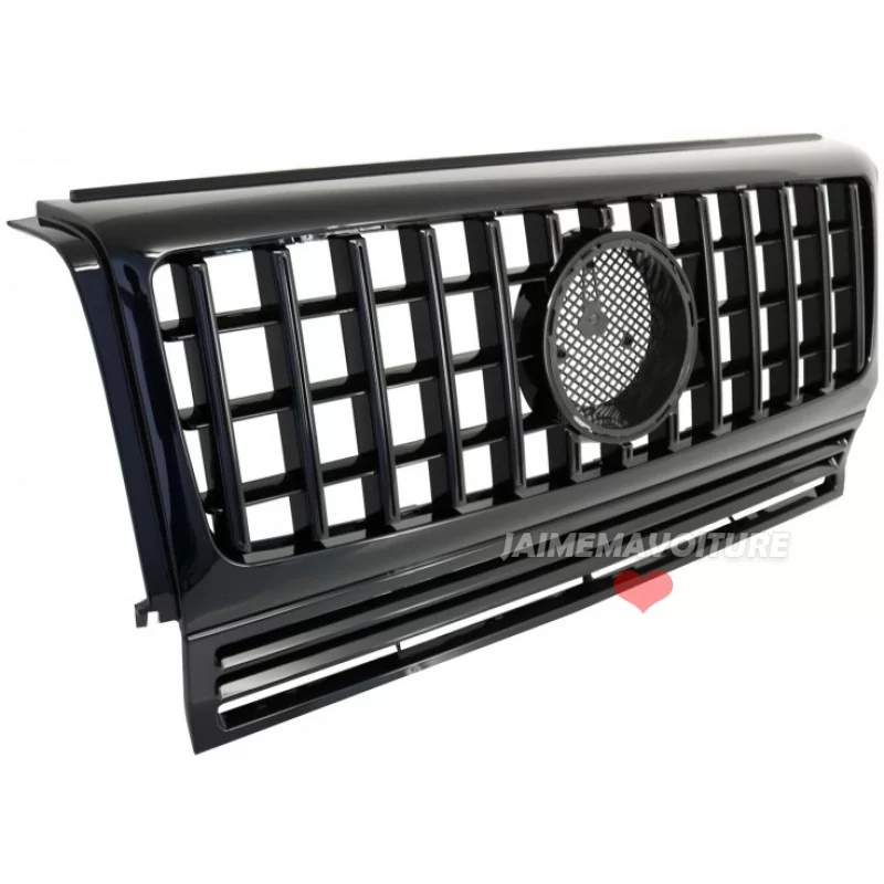 Parrilla radiador negro brillo Mercedes Clase G W463 1990-2014 AMG GT Parrilla radiador negro brillo Mercedes Clase G W463 1990-2014 AMG GT