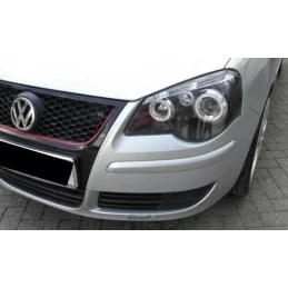 Fari anteriori Angel eyes Black VW Polo 2005 2007 2008 2009