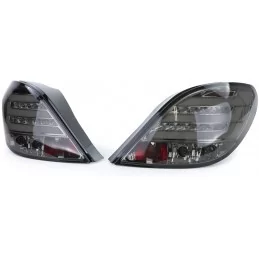 Fari posteriori fumé neri a led Peugeot 207 2006 2007 2008 2009