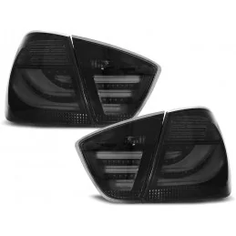 Pilotos traseros led para BMW E90 serie 3 negro