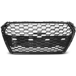 Grille for Audi A4 B9 look RS4 matte black