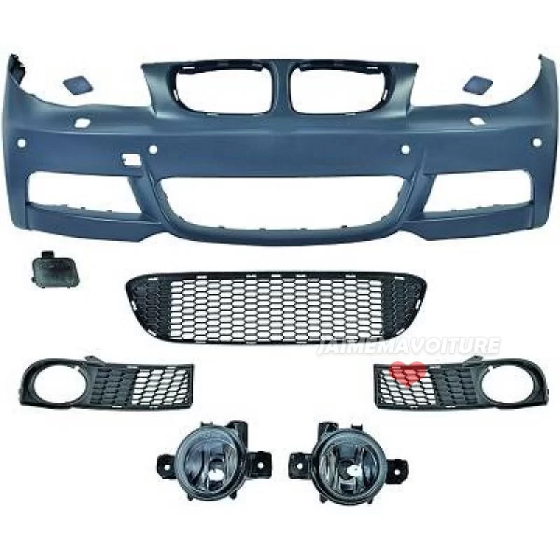 Pare-chocs avant pour BMW Série 1 Coupe / Cabrio E82 E88 Pack M Pare-chocs avant pour BMW Série 1 Coupe / Cabrio E82 E88 Pack M