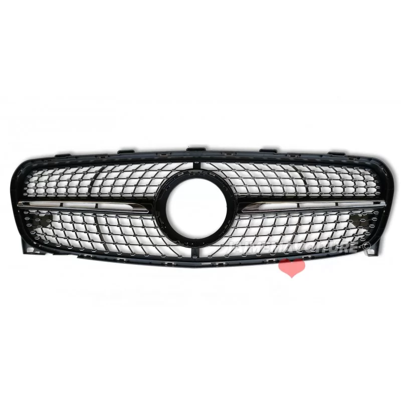 Diamond Grille para Mercedes GLA cirugía estética 2017+