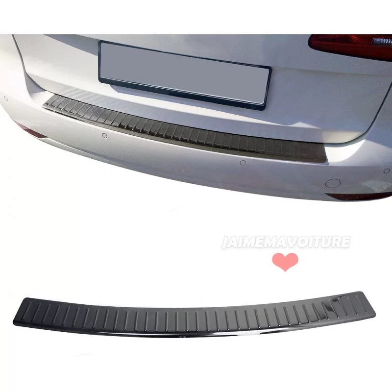 Threshold of loading (brushed aluminum) for VW TOURAN 2010-2015