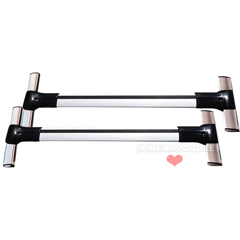 Barres de toit gris pour Renault Trafic / Opel Vivaro / Nissan Primastar 2001-2014
