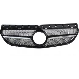 Grille diamond for Mercedes class B W246 Facelift 2015 +
