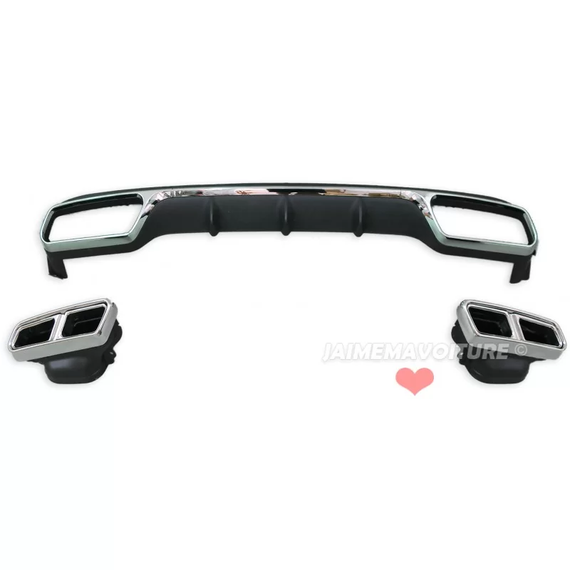 Rear bumper kit NORMAL Mercedes E-Class W212 look E63