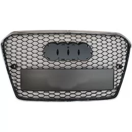 Grille for Audi A5 2012-2016 look RS5 black chrome