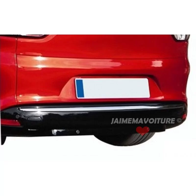 Added chrome bumper rear for Renault CLIO SPORT TOURER - 2013 Break